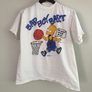 Vintage Bart Simpson T-Shirt (Size:S/M)